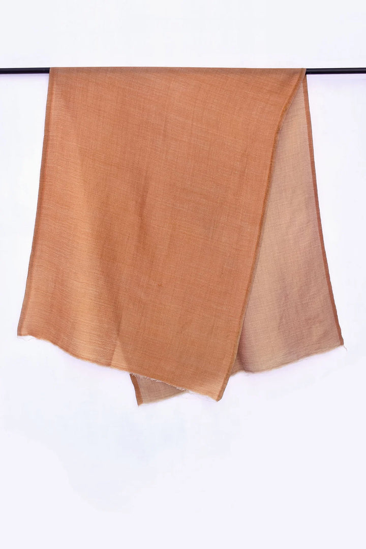 Orange Cashmere Shawl | Sukoon Handwoven Cashmere Shawl - Orange