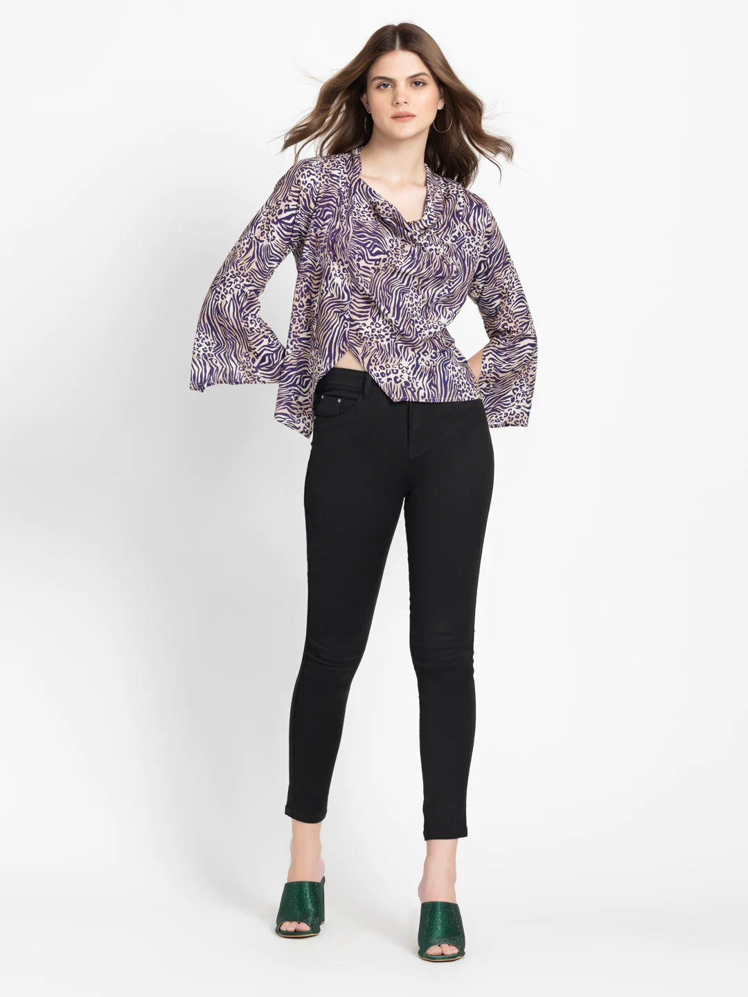 Animal Print Top | Fierce Elegance Animal Print Top