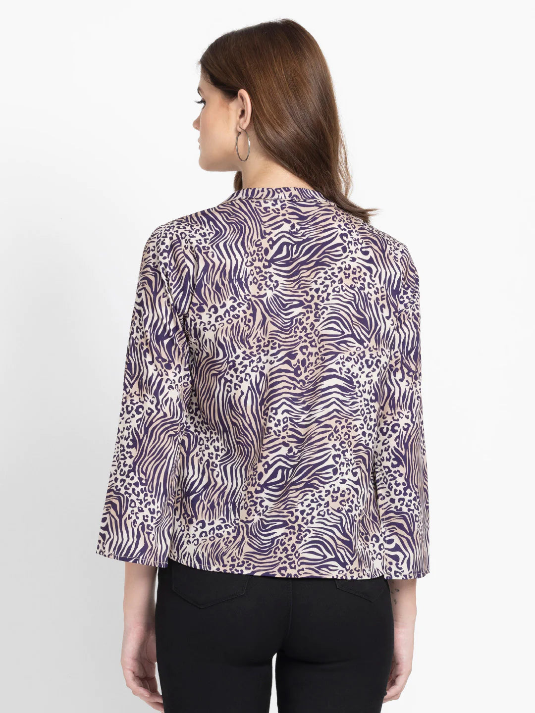 Animal Print Top | Fierce Elegance Animal Print Top