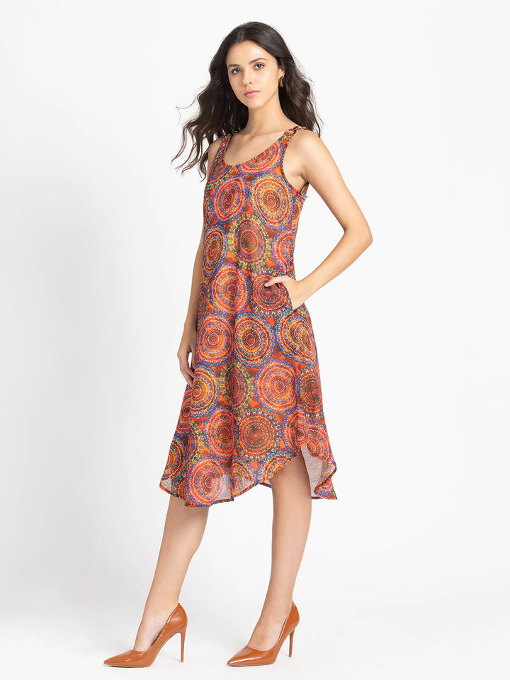 Blossom Knee-Length Dress | Blossom Breeze Knee-Length Dress