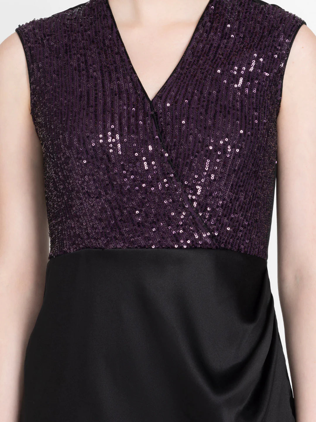 Purple Party Dress for Women | Sparkling Purple Party Dress