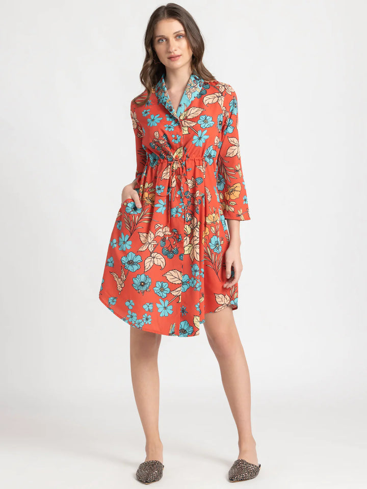 Floral Midi Dress | Everyday Chic Floral Midi Dress