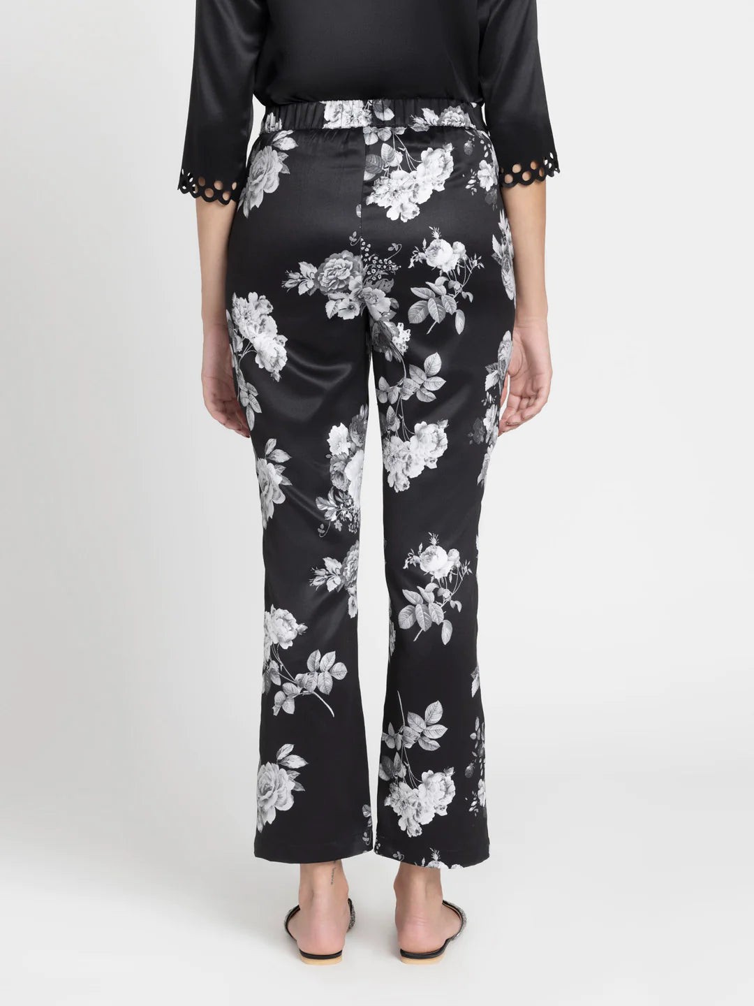 Floral Straight Pant for Women | Nostalgic Blooms Pant