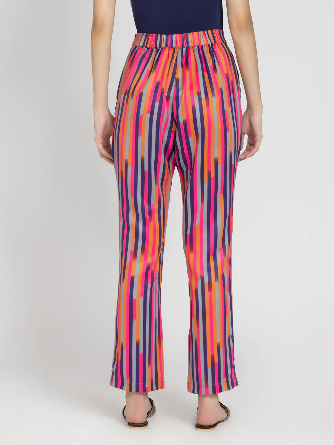 Stripes Luxe Pant for Women | Artisanal Stripes Luxe Pant