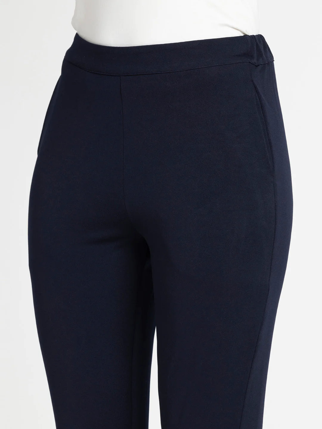 Blue Strechable Pant for Women | Blue Stretchable Pant