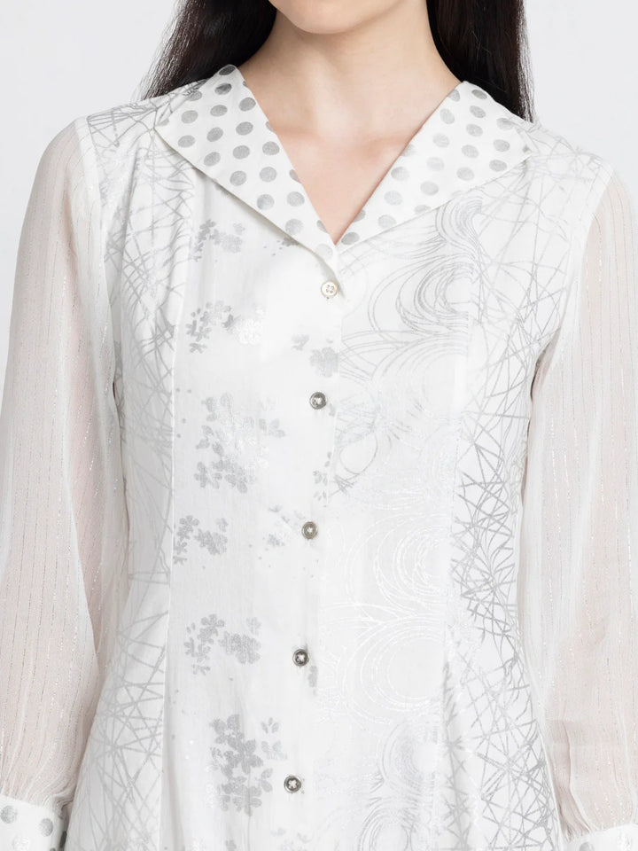 Harmony Shirt Dress | Foil Harmony Shirt Dress