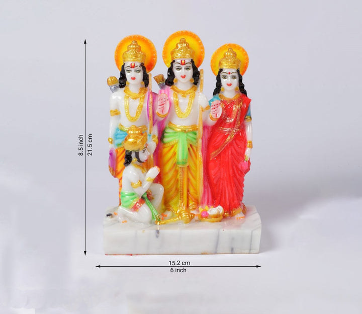 Hand-Painted Decorative Figurine Group