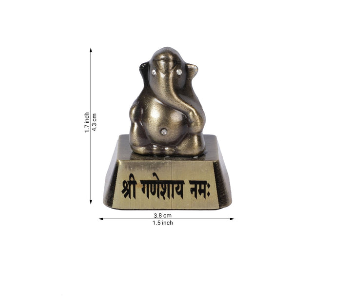 Handpainted Lord Ganesha Religious Idol