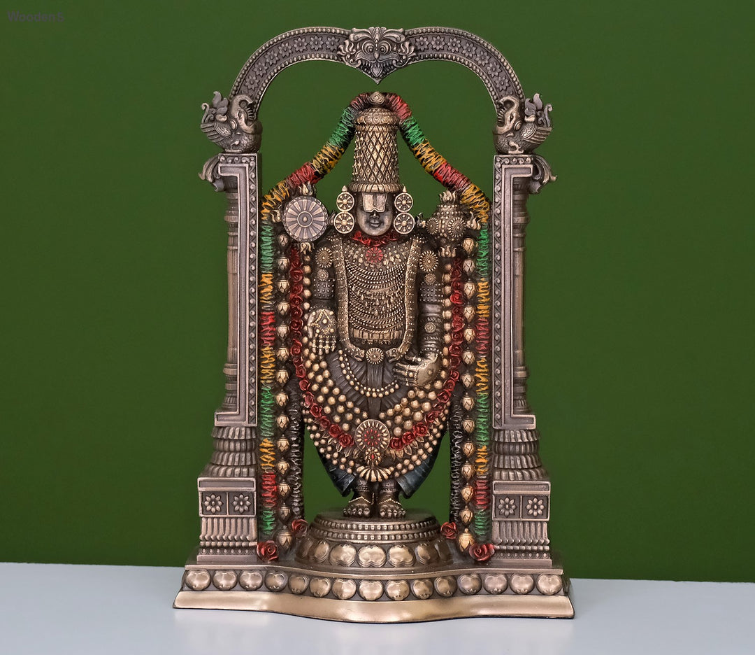 Majestic Tirupati Balaji Statue (Cold Cast Bronze)