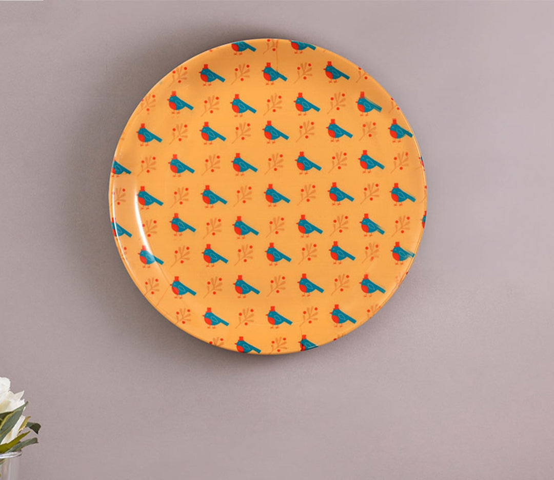 Sunshine Citrus Delight Ceramic Decorative Wall Plate