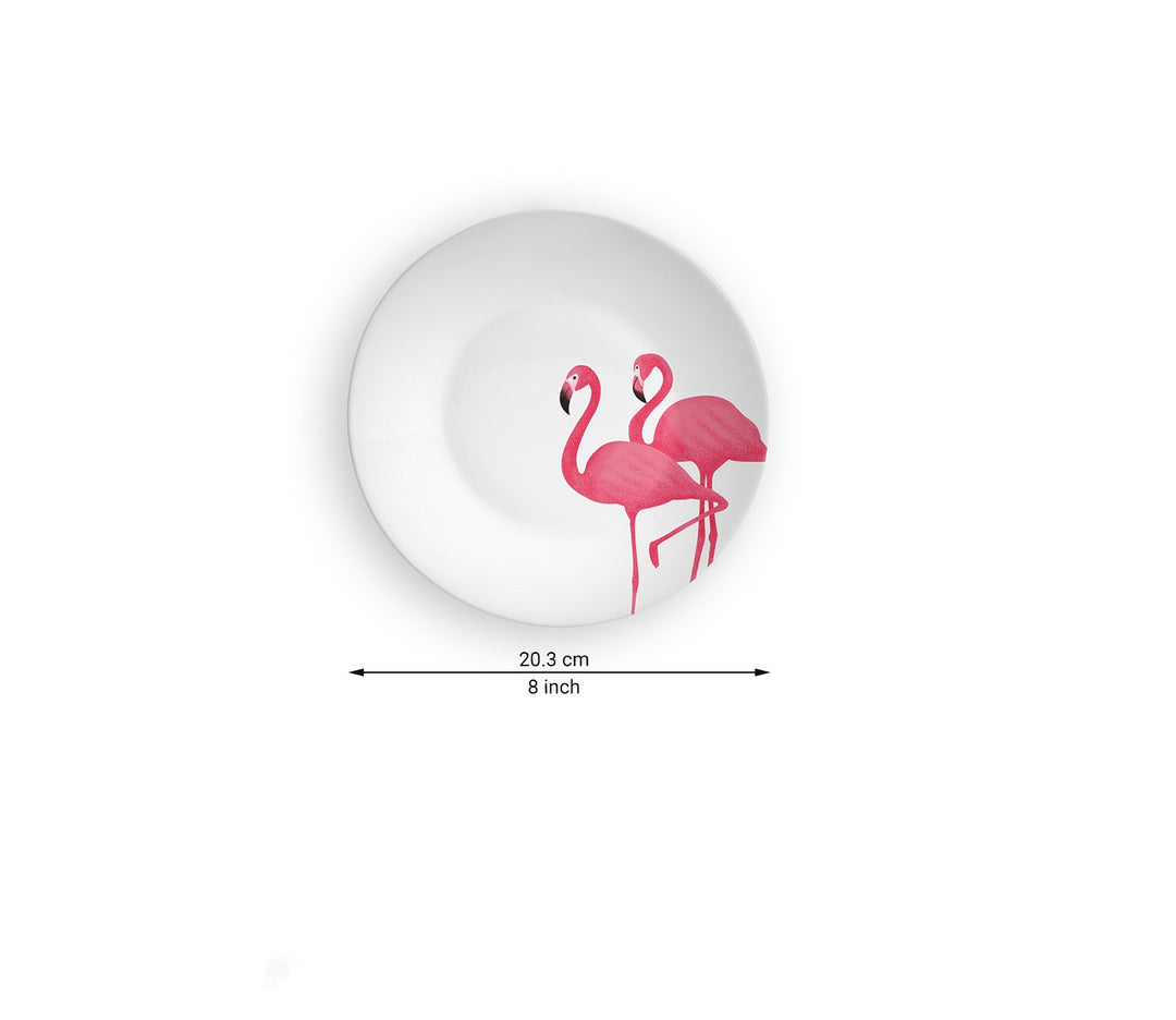 Flamingo Decorative Wall Plate