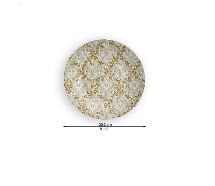 Floral Rush Ceramic Decorative Wall Plate