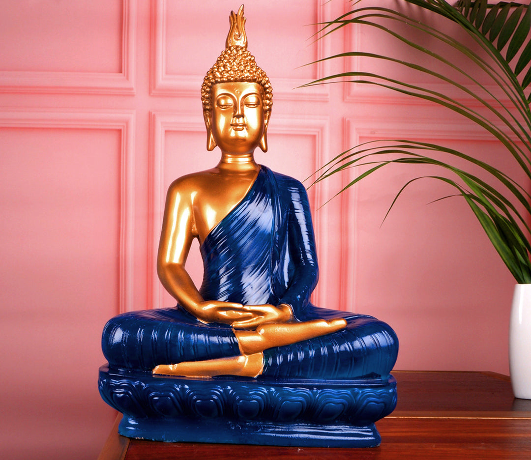 Spiritual Meditative Figurine | Spiritual Meditative Buddha Figurine (Blue)