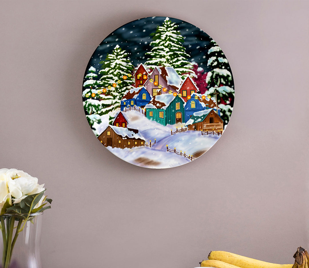 Yuletide Cheer Decorative Wall Plate