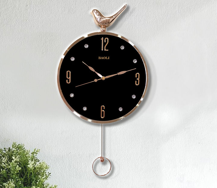 Modern Sparrow Pendulum Wall Clock