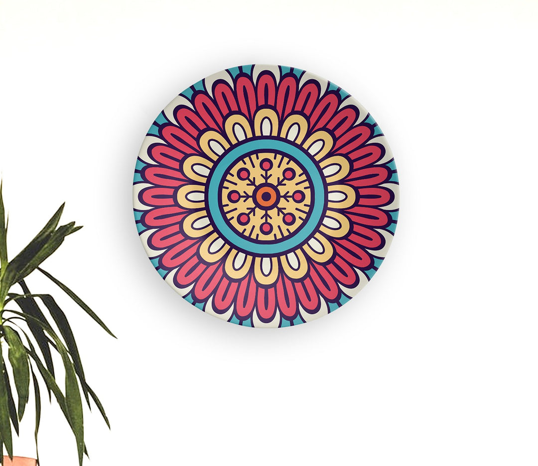 Azure Tranquility Decorative Wall Plate