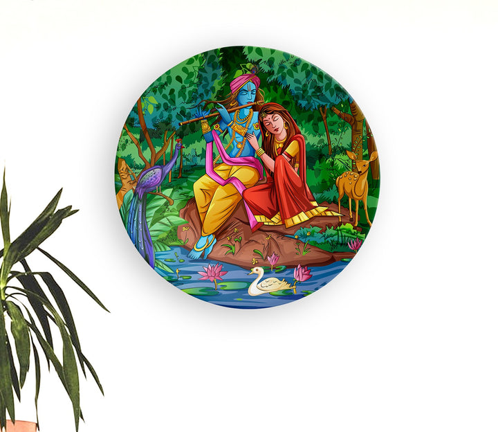 Eternal Love Story Decorative Wall Plate