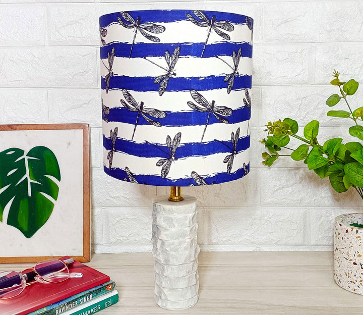 Luxurious White Marble Table Lamp