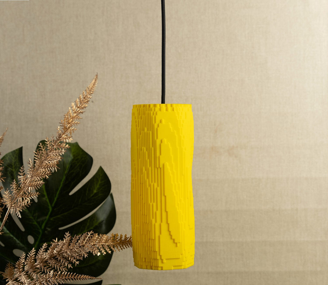 Eco-Friendly Processed Plant Starch Pendant Lamp
