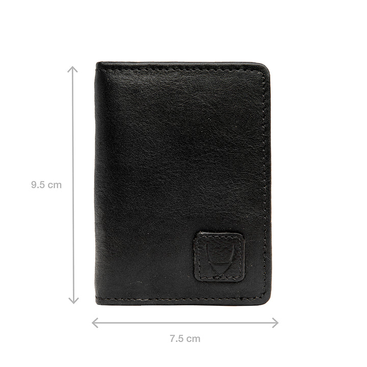 Men's Leather Card Holder - Black | Timeless Black Card Holder