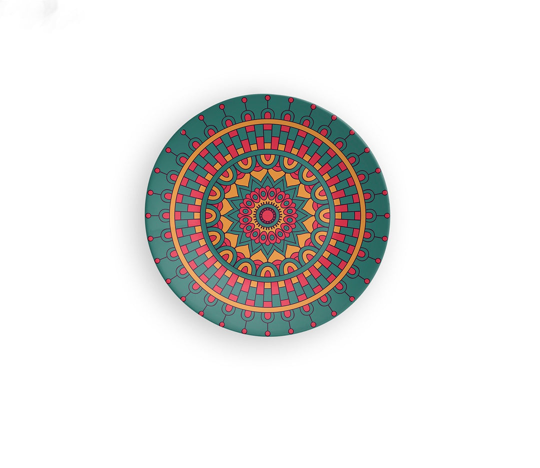 Emerald Conflux Decorative Wall Plate