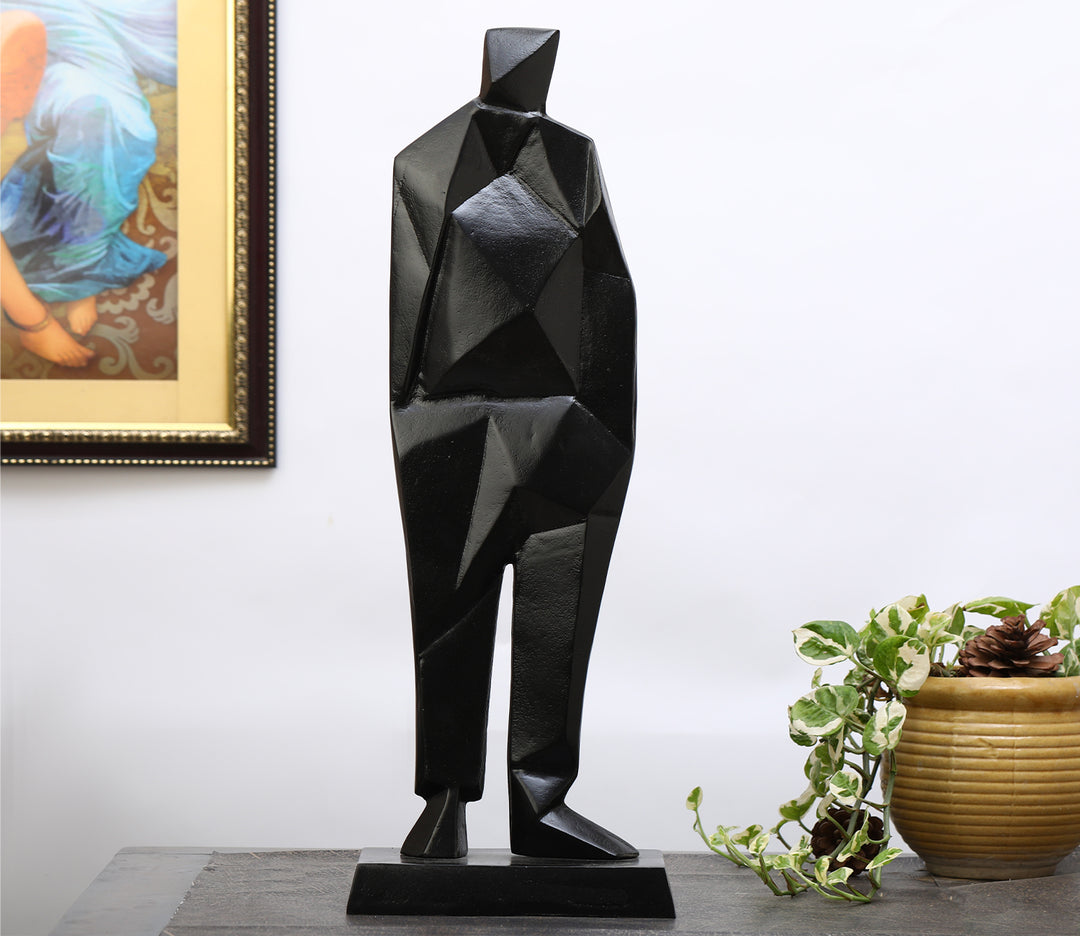 Black Dreamer Sculpture | Ethan-The Dreamer Sculpture (Black)