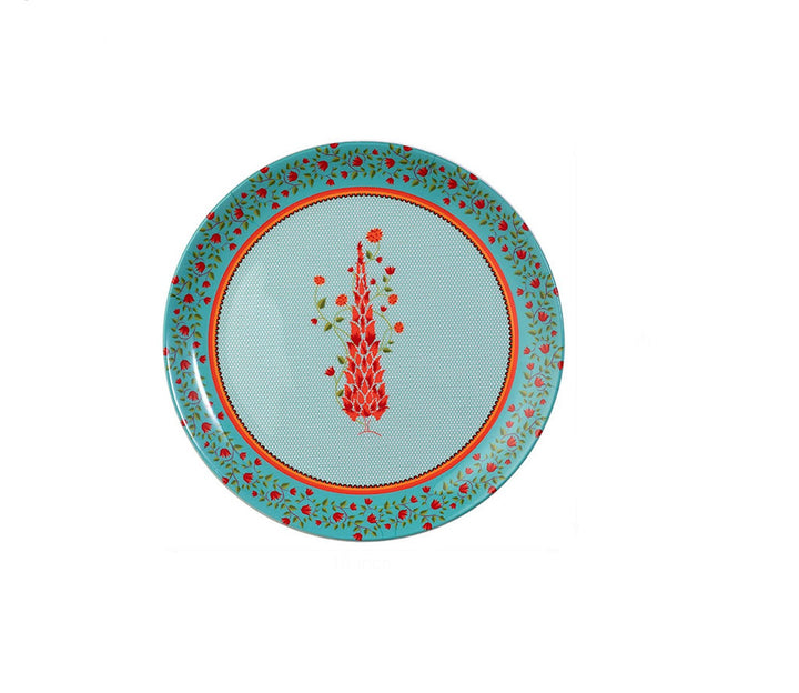 Tranquil Blue Ceramic Decorative Wall Plate