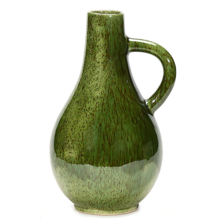 High-quality Green Ceramic Vase | Artistic Ceramic Vase - Green