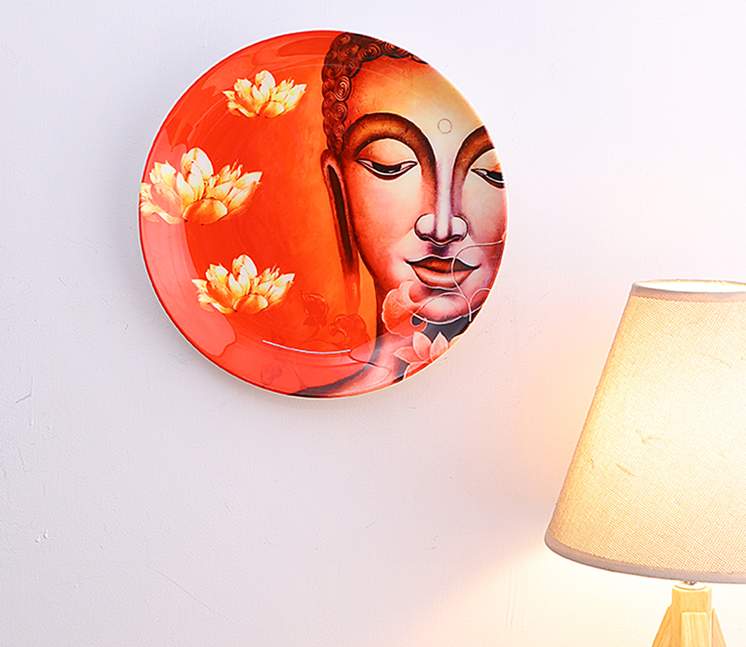 Tranquil Radiance Decorative Wall Plate