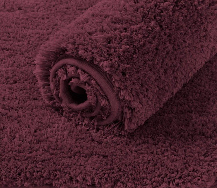 Anti-Slip Purple Microfiber Floor Runner