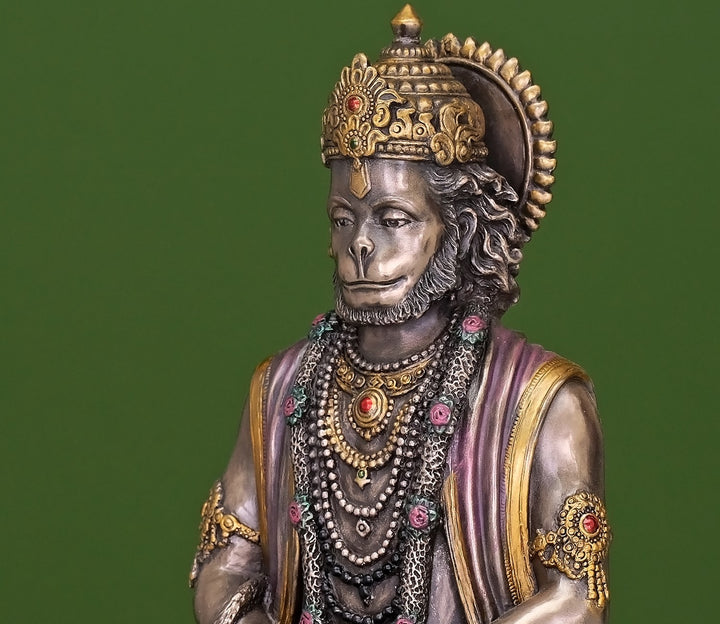 Captivating Lord Hanuman Ji Statue in Dhynan Mudra