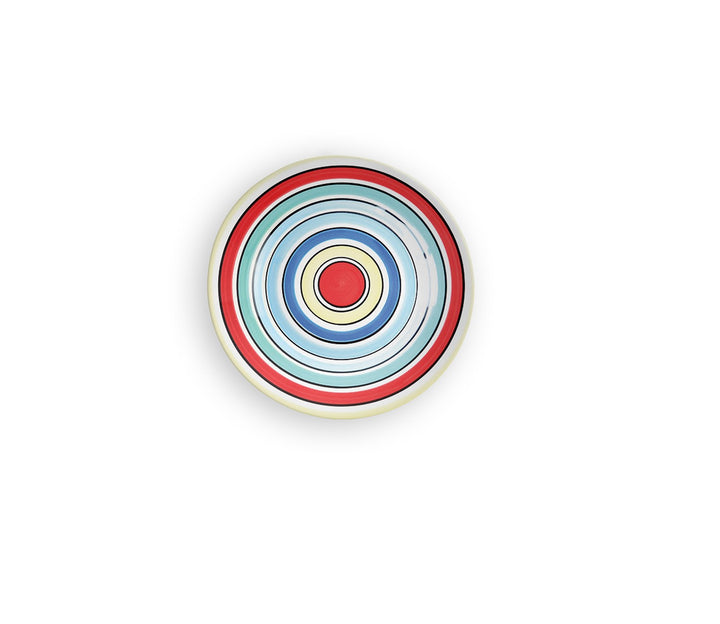 Ceramic Circle Evil Eye Wall Plate