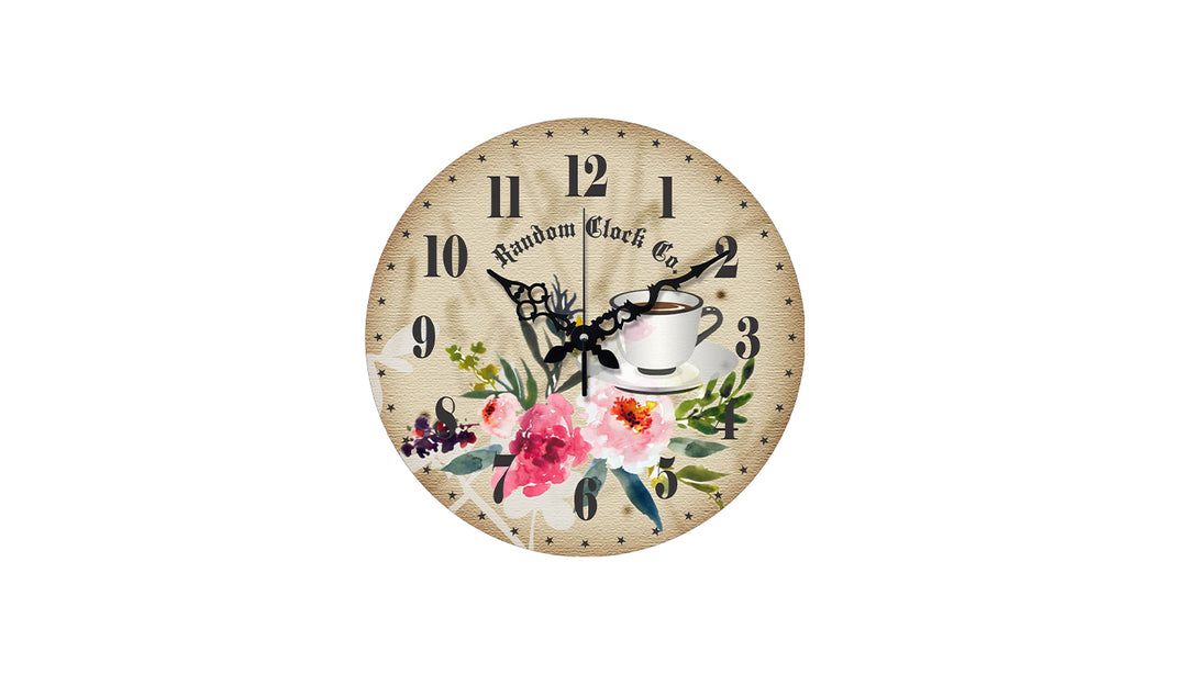 Rustic Moment Wooden Wall Clock 15-Inch