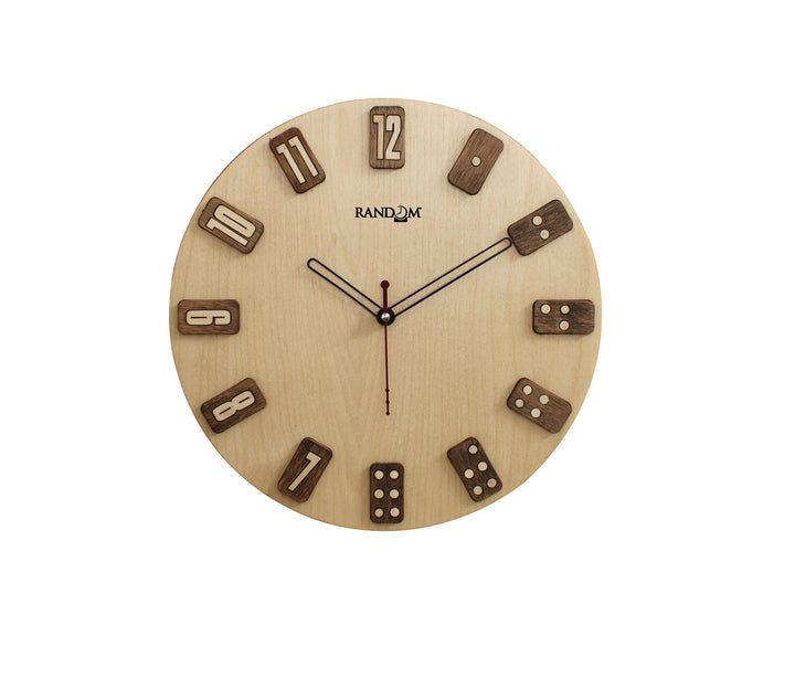 Classic Round Wooden Wall Clock