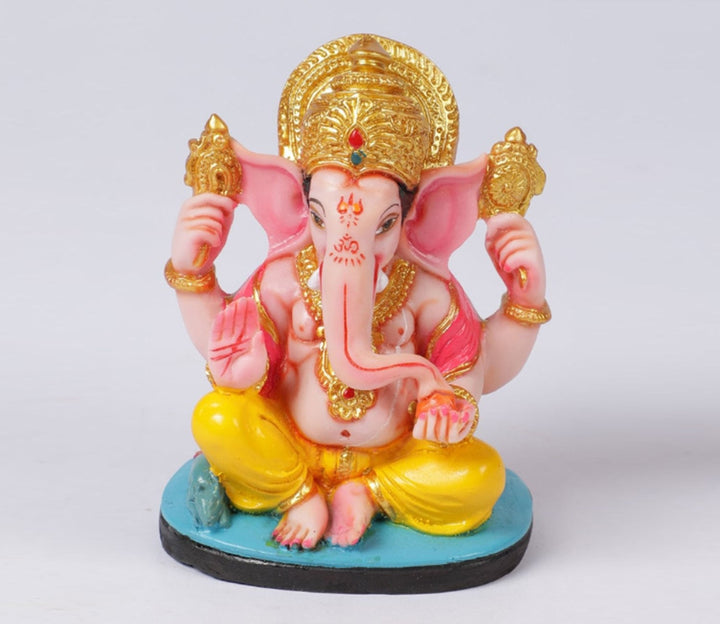 Handpainted Lord Ganesha Spiritual Idol