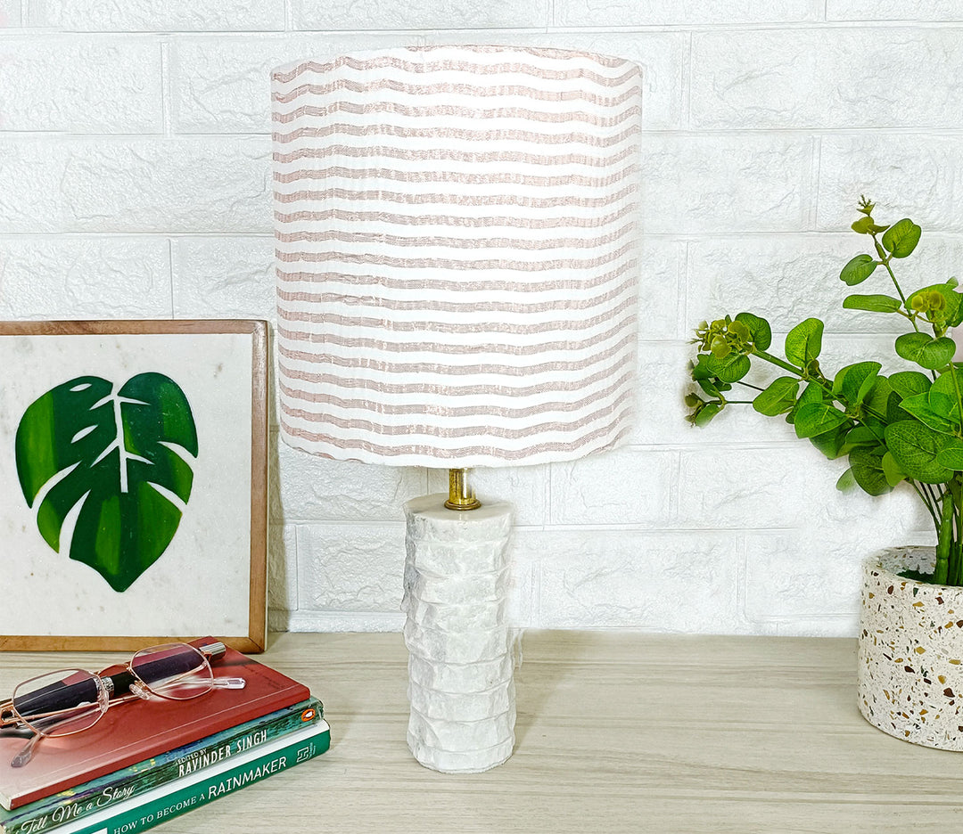 Captivating Marble Table Lamp