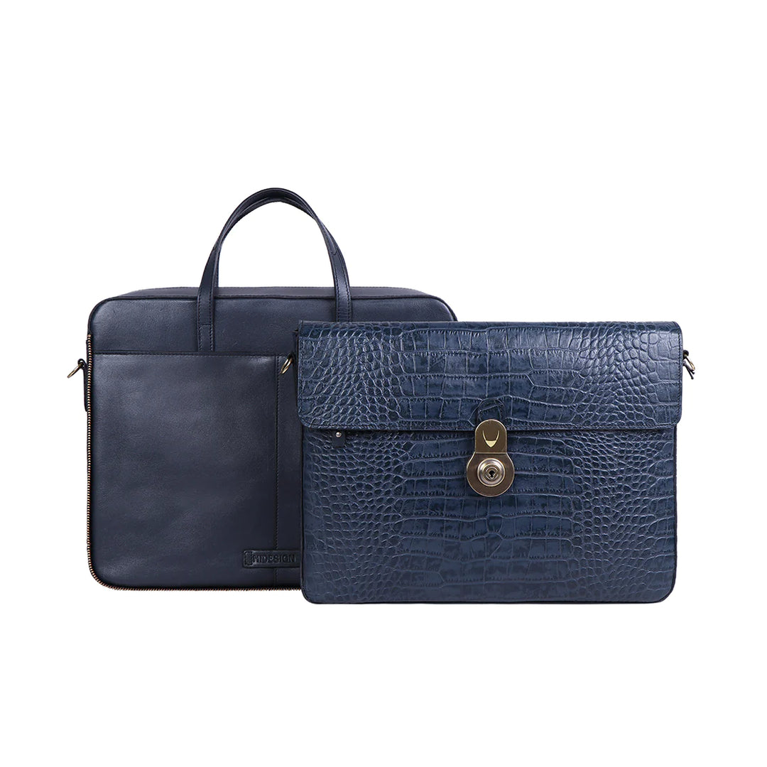 Versatile 3-in-1 Leather Men's Briefcase | Versatile 3-in-1 Men's Briefcase