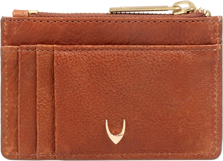 Brown Leather Card Holder | Kalahari Embossed Card Holder