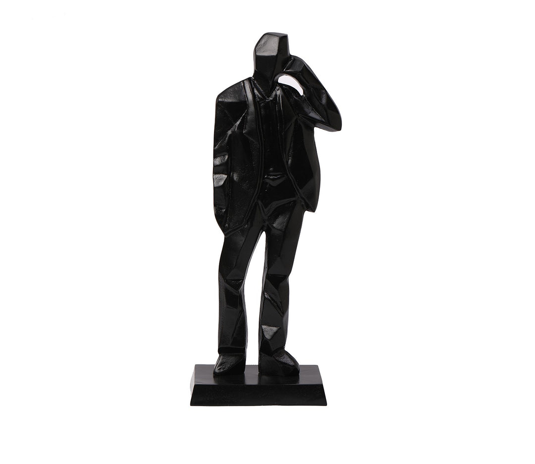 Black Maestro Sculpture - Artistic Musical Masterpiece | Sebastian, The Maestro (Black)