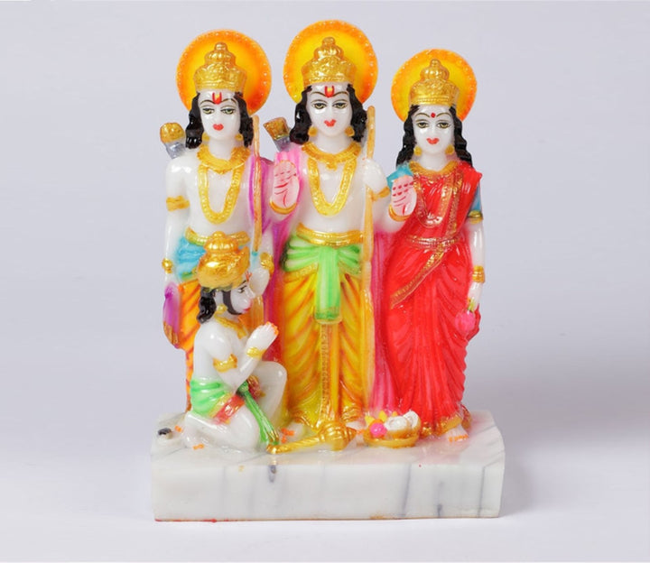 Hand-Painted Decorative Figurine Group