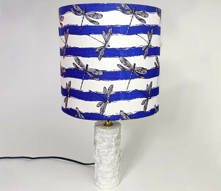 Luxurious White Marble Table Lamp