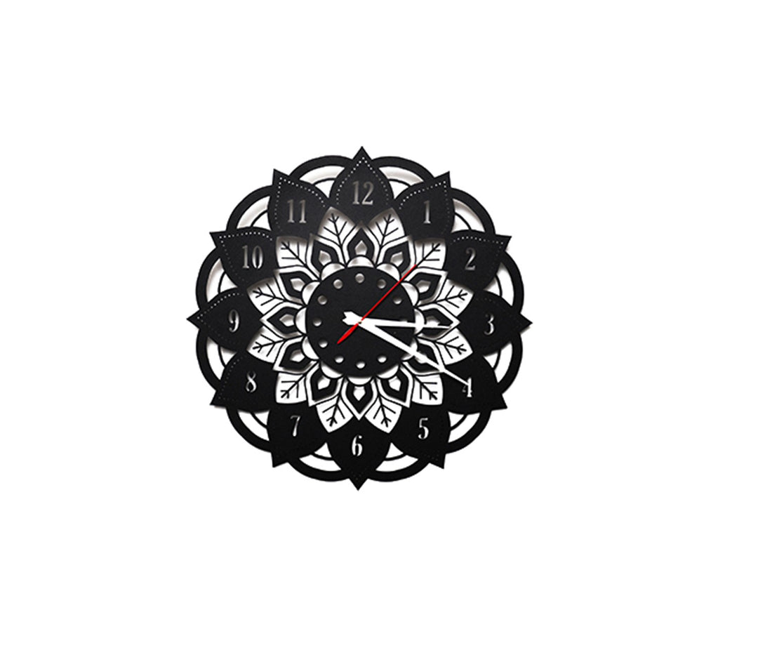 Beautiful Mandala Metal Wall Clock