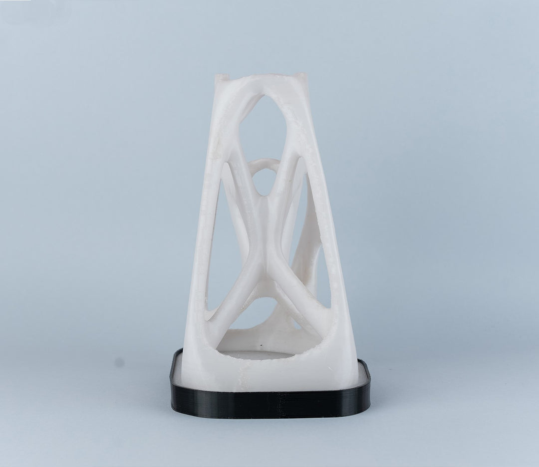Snowy Hypercube Eco-Friendly Table Lamp