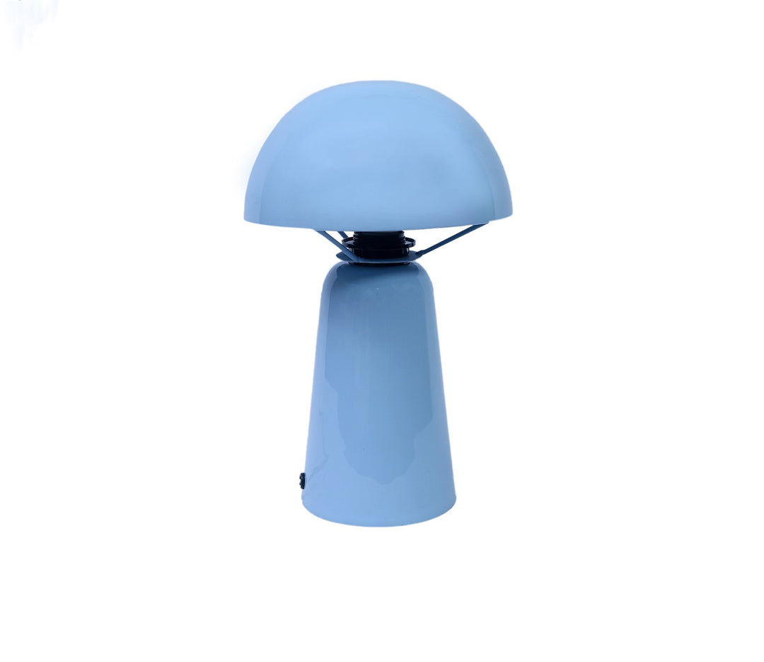 Sky Blue Enamel Mini Table Lamp