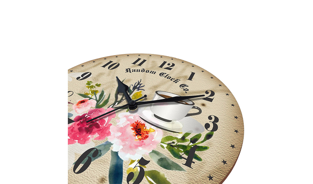 Rustic Moment Wooden Wall Clock 12-Inch