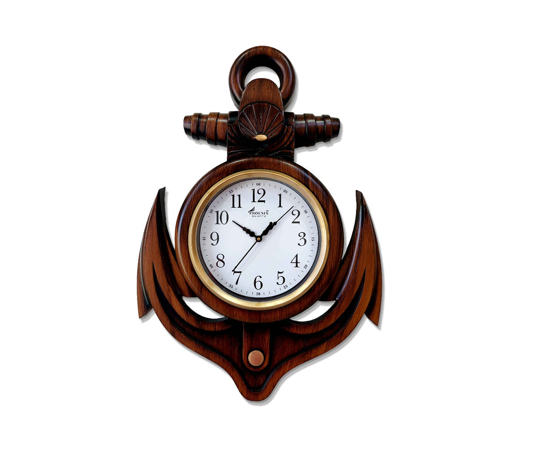Nautical Anchor Wall Clock