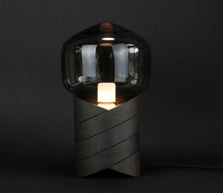 Rustic Copper Table Lamp