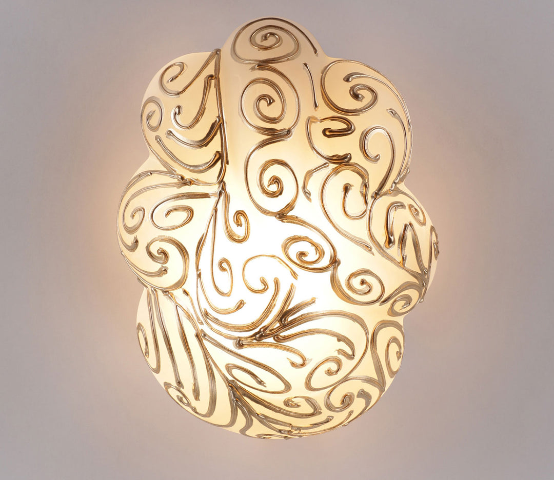 Captivating Wall-Mounted Lamp in Golden Hue