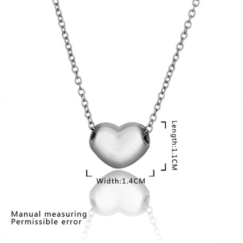 Silver Heart Pendant Necklace | Heart Throb Silver Plated Pendant