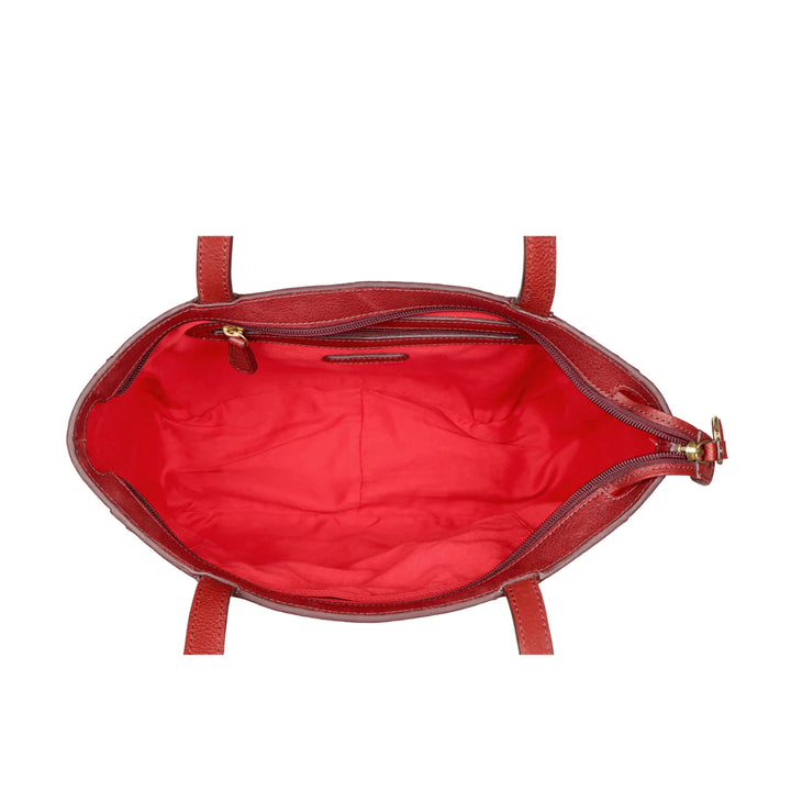 Marsala Leather Tote Bag | Marsala Kalahari Tote Bag